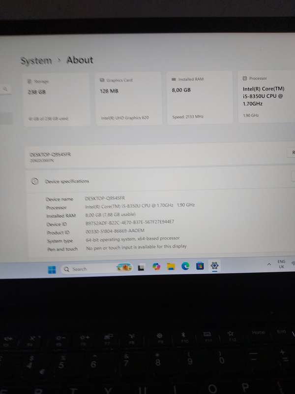 Lenovo X1 Carbon 6th Gen Laptop