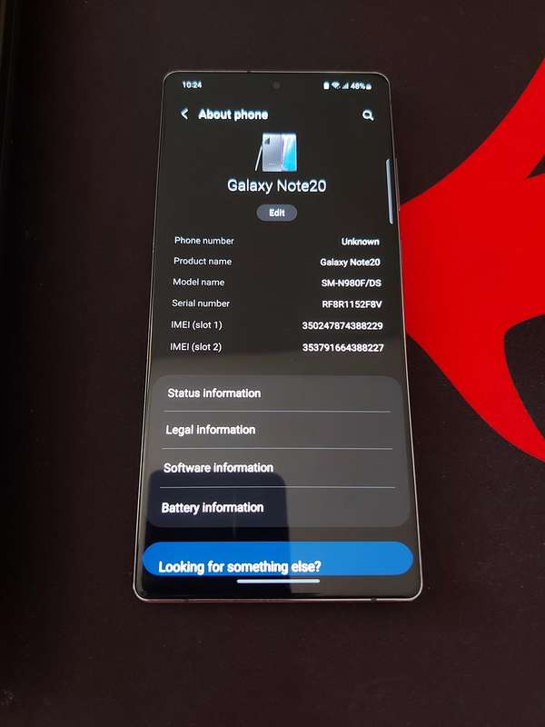 Samsung Galaxy Note 20 256gb
