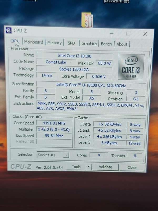 i3 10100 + motherboard + Ram **Bargain**