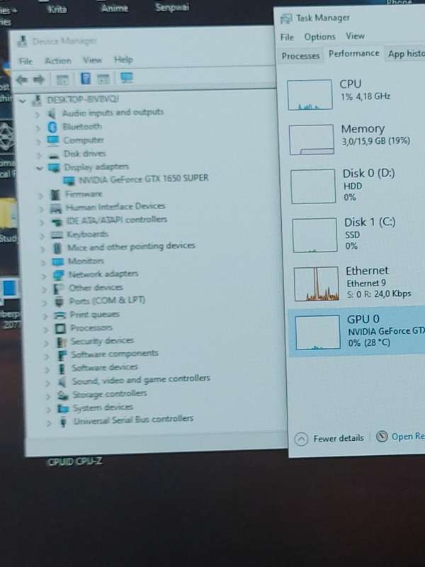 Nvidia GTX 1650 Super