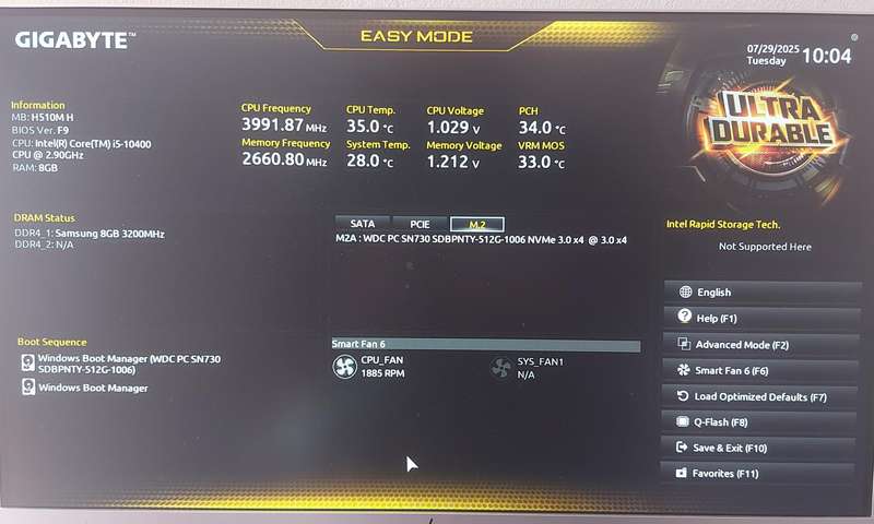 i5 10th Gen + Motherboard + Ram