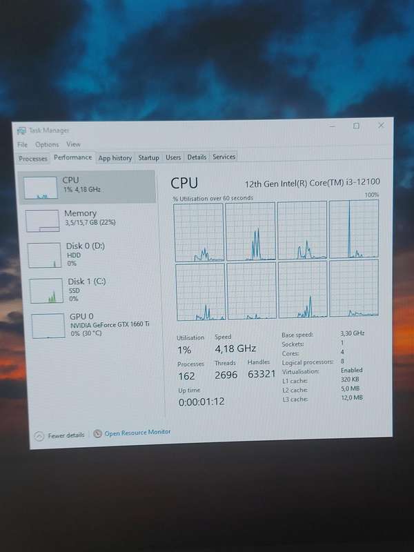 i3 12th Gen + Motherboard + Ram