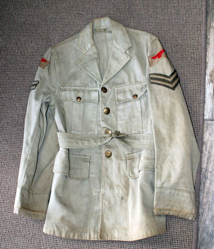 WW2 Royal Airforce NCO's khaki drill tunic