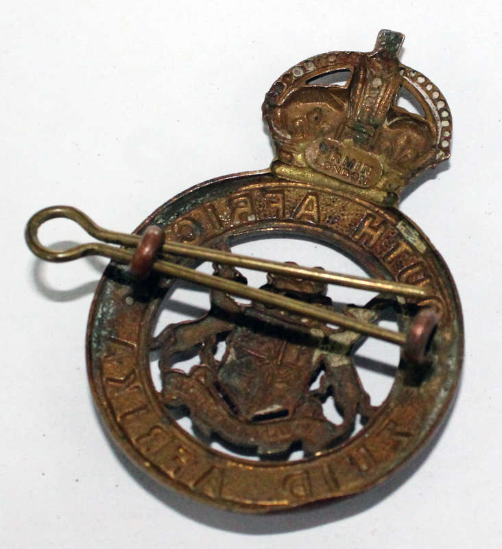 SA Instructional Corps Z type cap badge