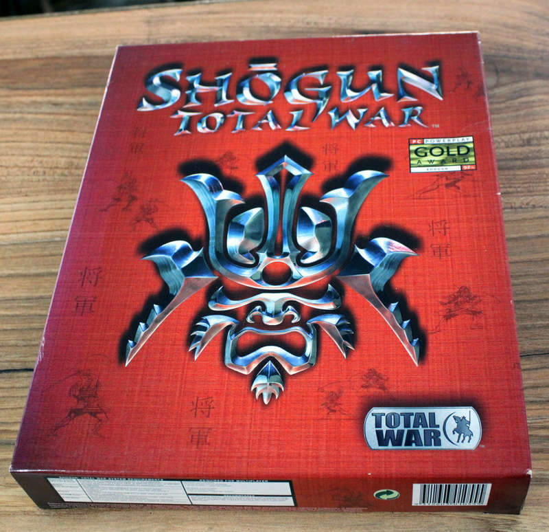 Vintage Big box PC game: Shogun Total War (CD)