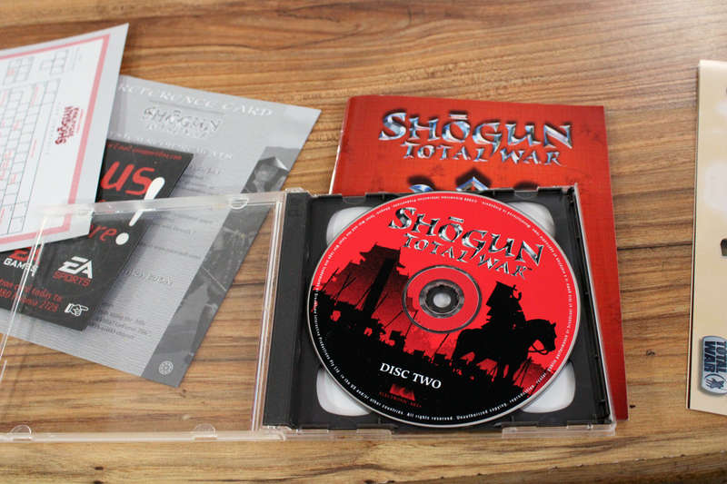 Vintage Big box PC game: Shogun Total War (CD)