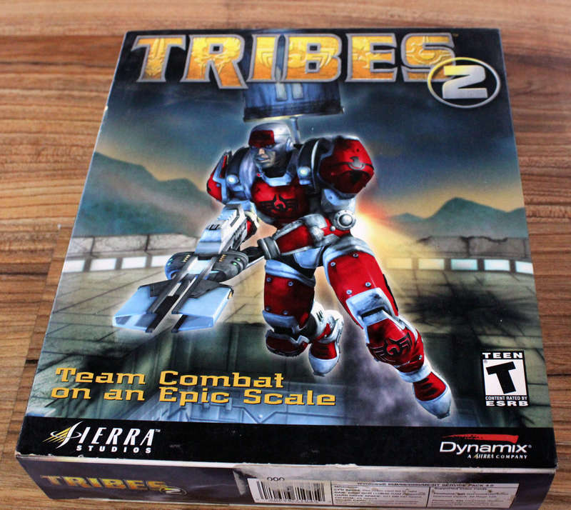 Vintage Big box PC game: Tribes (CD)