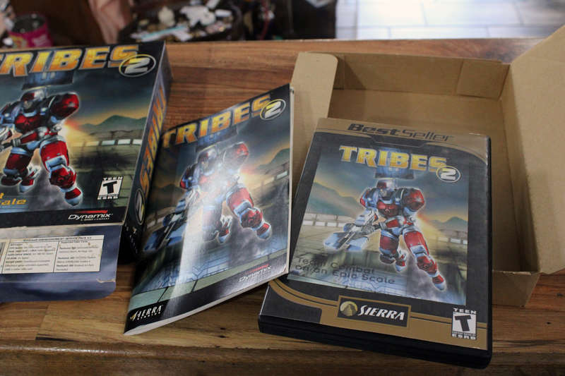 Vintage Big box PC game: Tribes (CD)