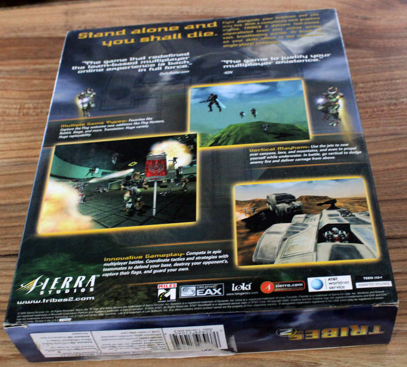 Vintage Big box PC game: Tribes (CD)