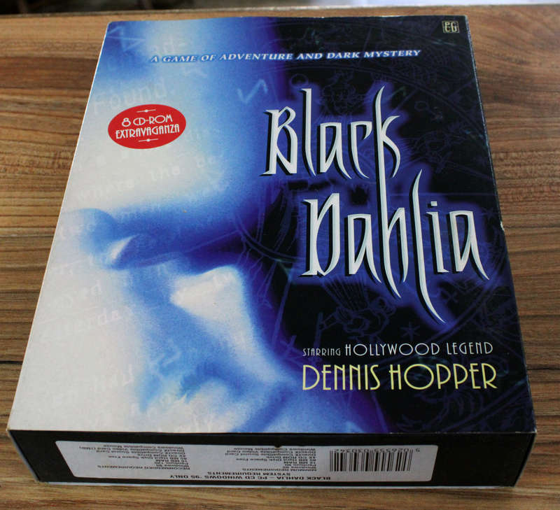 Vintage Big box PC game: Black Dahlia (CD)