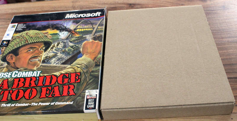 Vintage Big box PC game: A Bridge Too Far (CD)