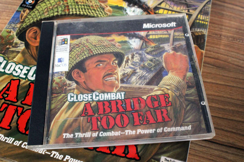 Vintage Big box PC game: A Bridge Too Far (CD)