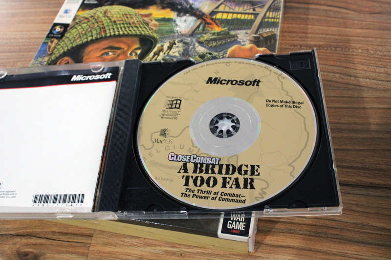 Vintage Big box PC game: A Bridge Too Far (CD)