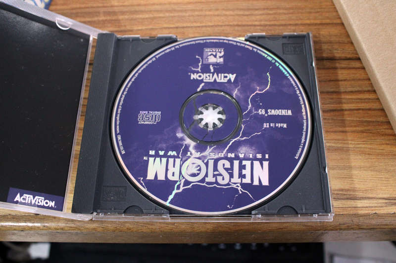 Vintage Big box PC game: Netstorm(CD)
