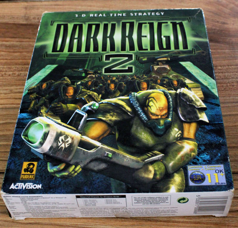 Vintage Big box PC game: Darkreign 2 (CD)
