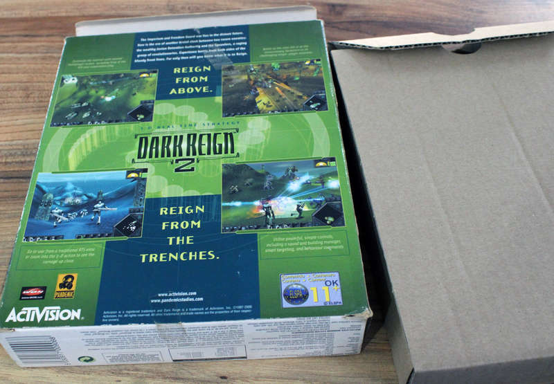 Vintage Big box PC game: Darkreign 2 (CD)
