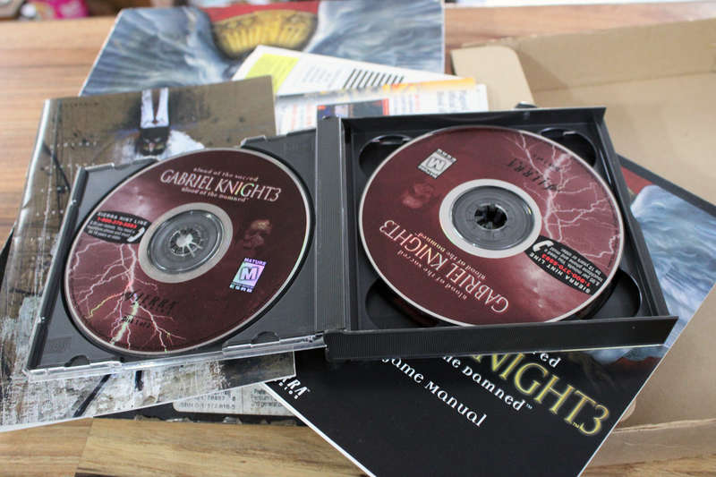 Vintage Big box PC game: Gabriel Knight 3 (CD)