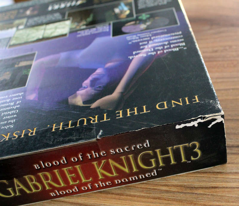 Vintage Big box PC game: Gabriel Knight 3 (CD)