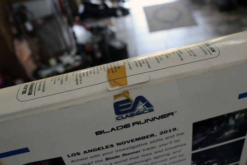Vintage Big box PC game: Blade Runner (CD)
