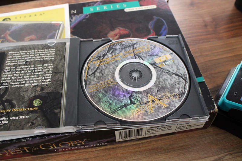Retro Big box PC game: Quest for Glory 1-4