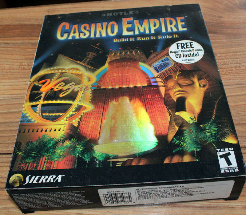 Retro Big box PC game: Casino Empire