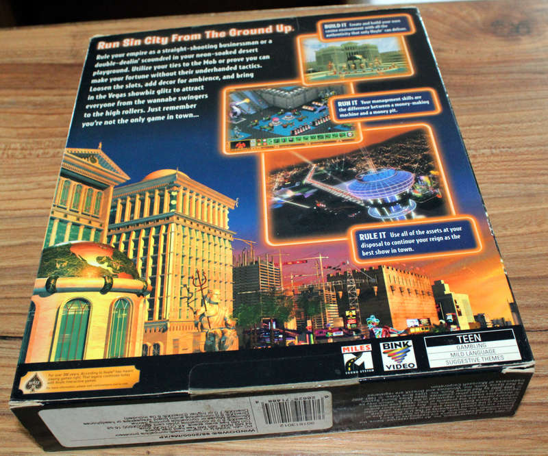 Retro Big box PC game: Casino Empire