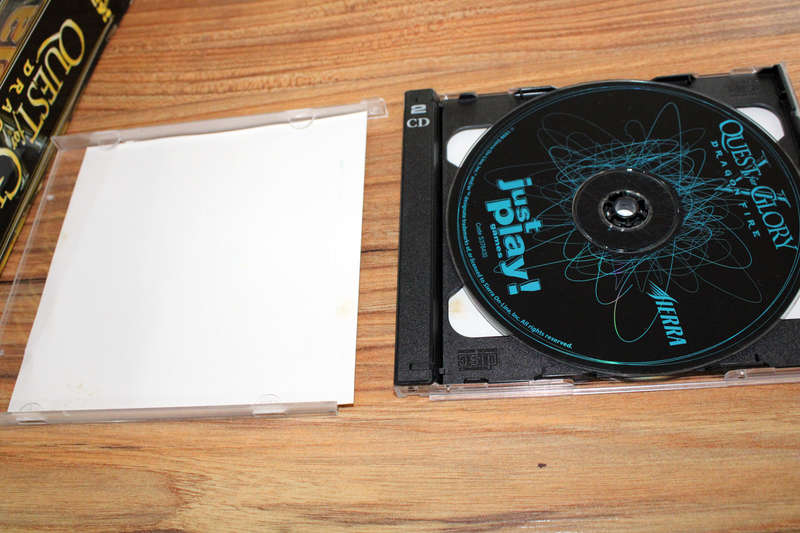 Retro Big box PC game: Quest for Glory V: Dragonfire