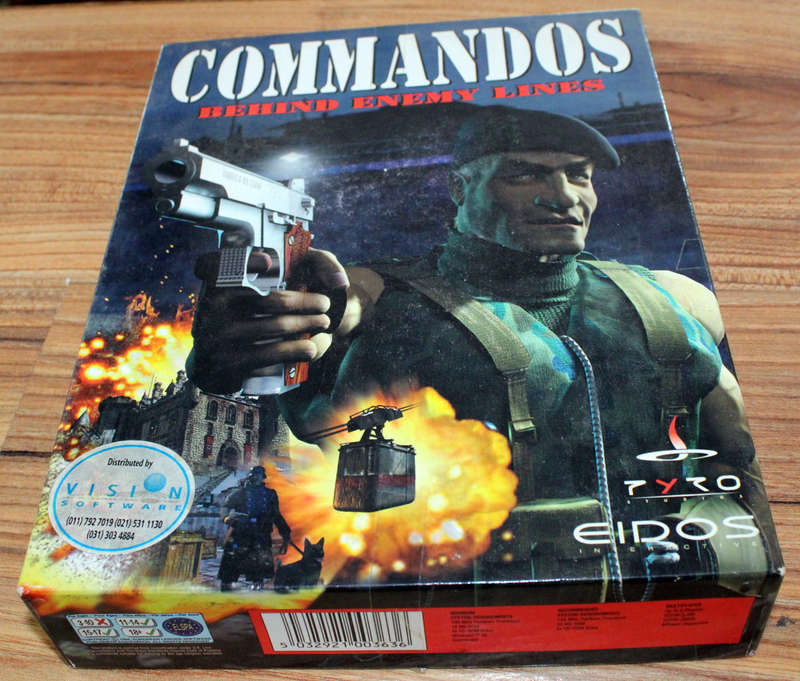 Retro Big box PC game: Commandos