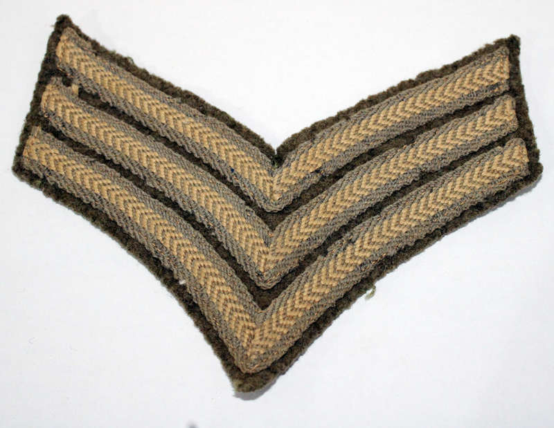 WW2 sergeant rank