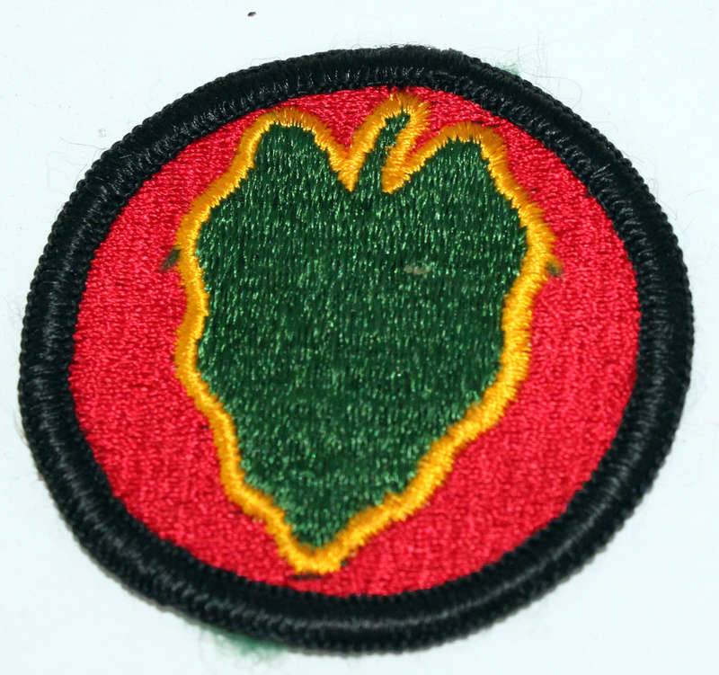 US 24th Infantry Division patch