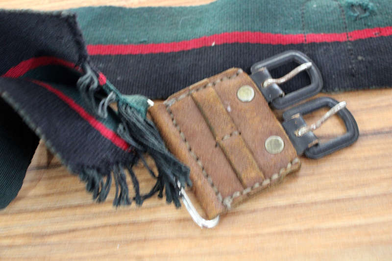 Very damaged Rhodesia Regiment belt