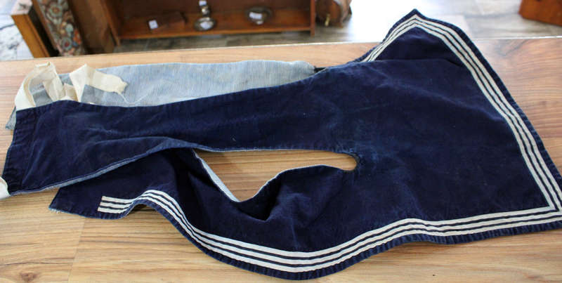 Royal Navy Rating's Nelson Collar