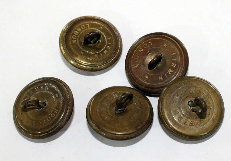 5x Kenya Police Buttons