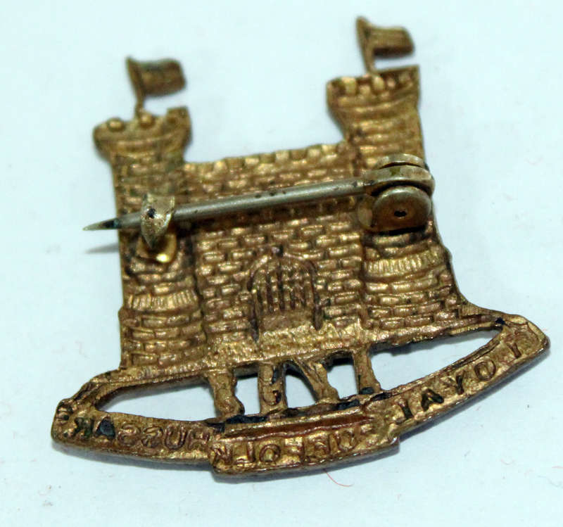 Loyal Suffolk Hussars Sweetheart brooch