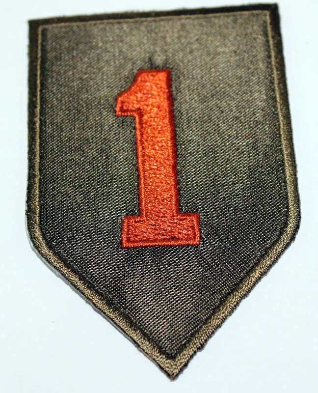 Reproduction WW2 US First Infantry Division patch