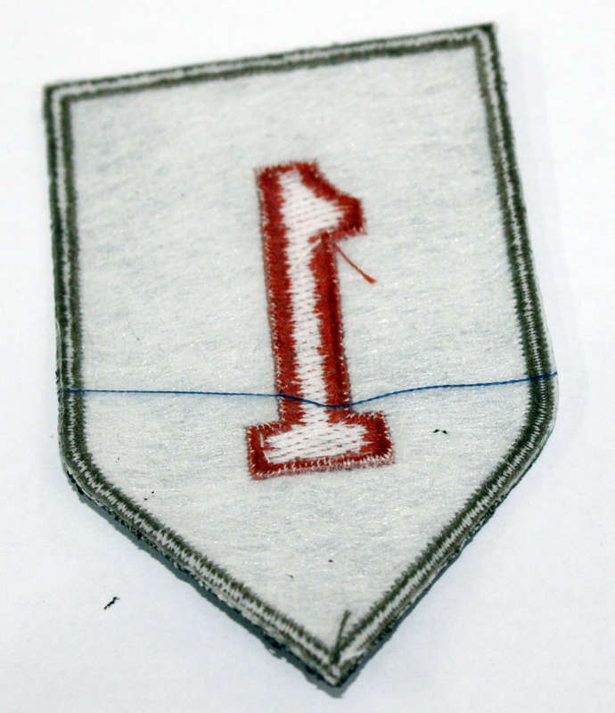 Reproduction WW2 US First Infantry Division patch