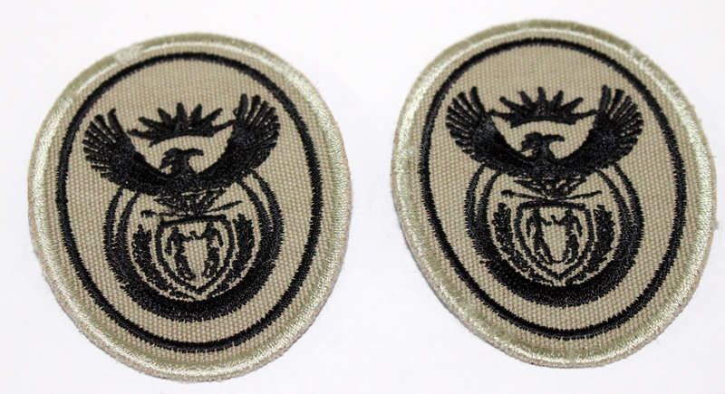 2x SANDF Warrant Officer ranks