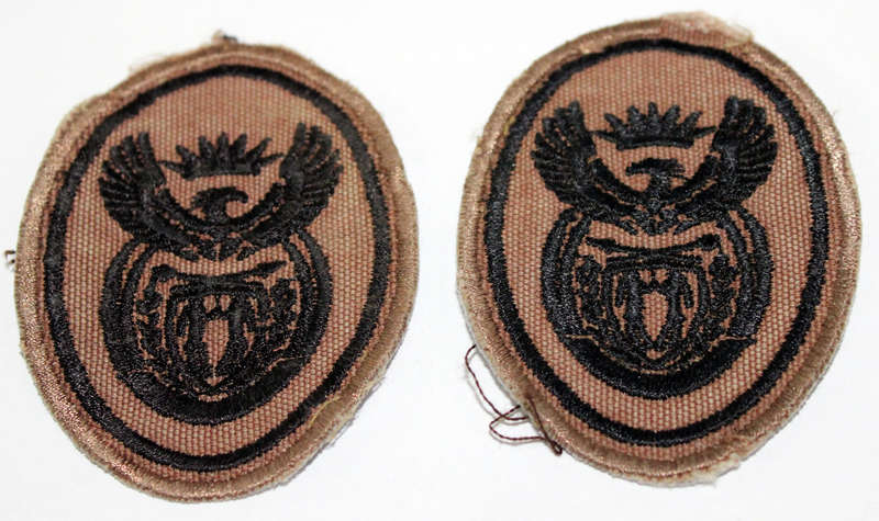2x SANDF Warrant Officer ranks