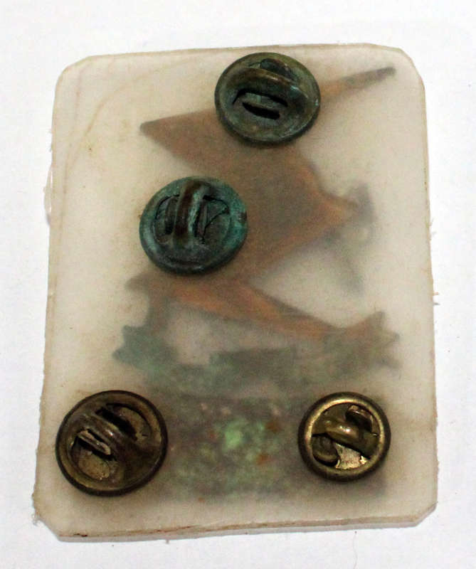 Tiffies beret badge and blank balkie