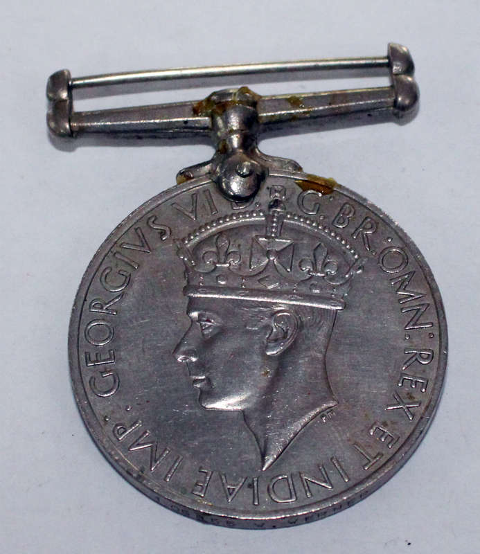 39-45 War Medal- 105855 W Werner