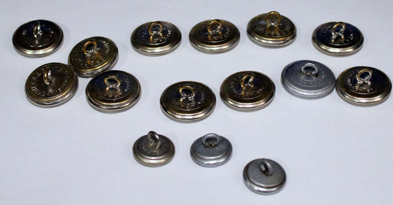 Royal Natal Carbineers buttons x15