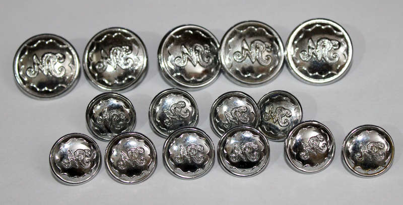 Natal Carbineers buttons x15