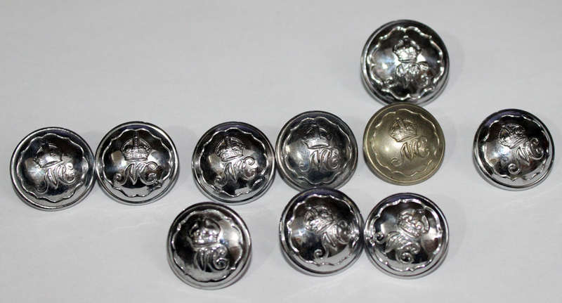 Natal Carbineers buttons x10