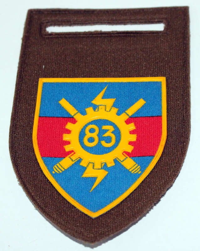 SADF Tupper flash: 83 Technical Stores Depot