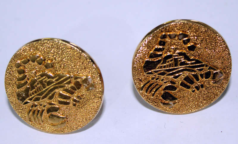 SA Navy Strike Craft Cufflinks