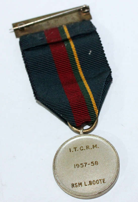 Royal Marine shooting medal