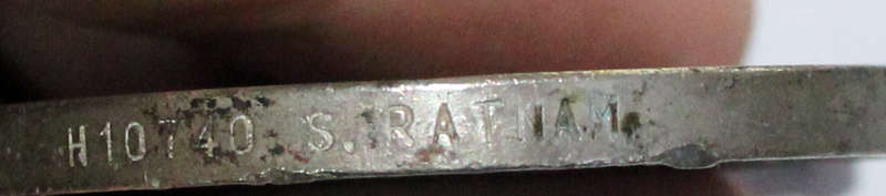 British War Medal 1939-1945 With 'H' Prefix
