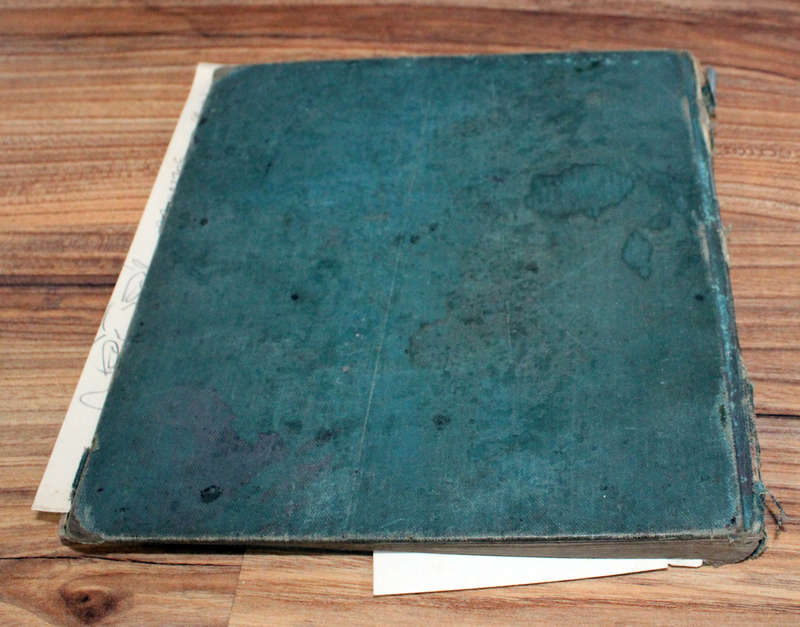 WW2 RAF pilot's log book