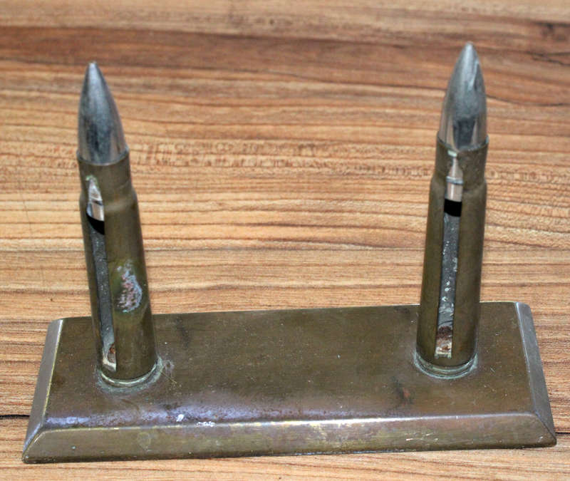 50 Browning trench art piece.