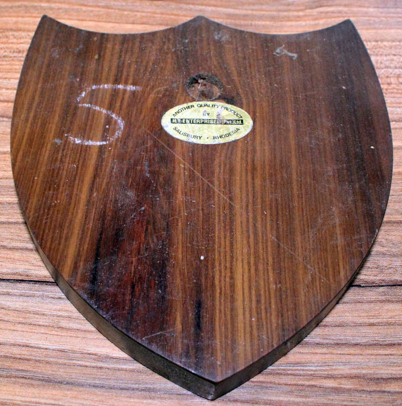Rhodesian Operational Area plaque